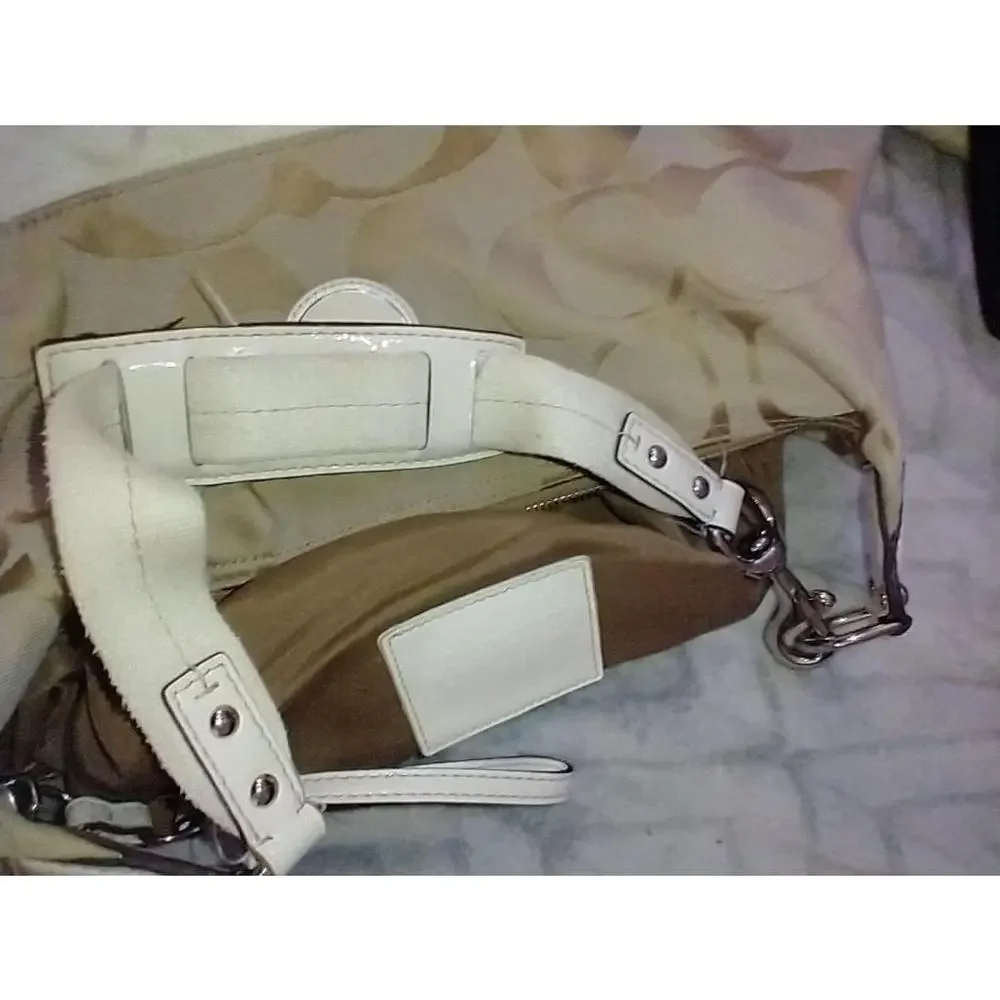 Coach beige hobo bag - Picture 4 of 10